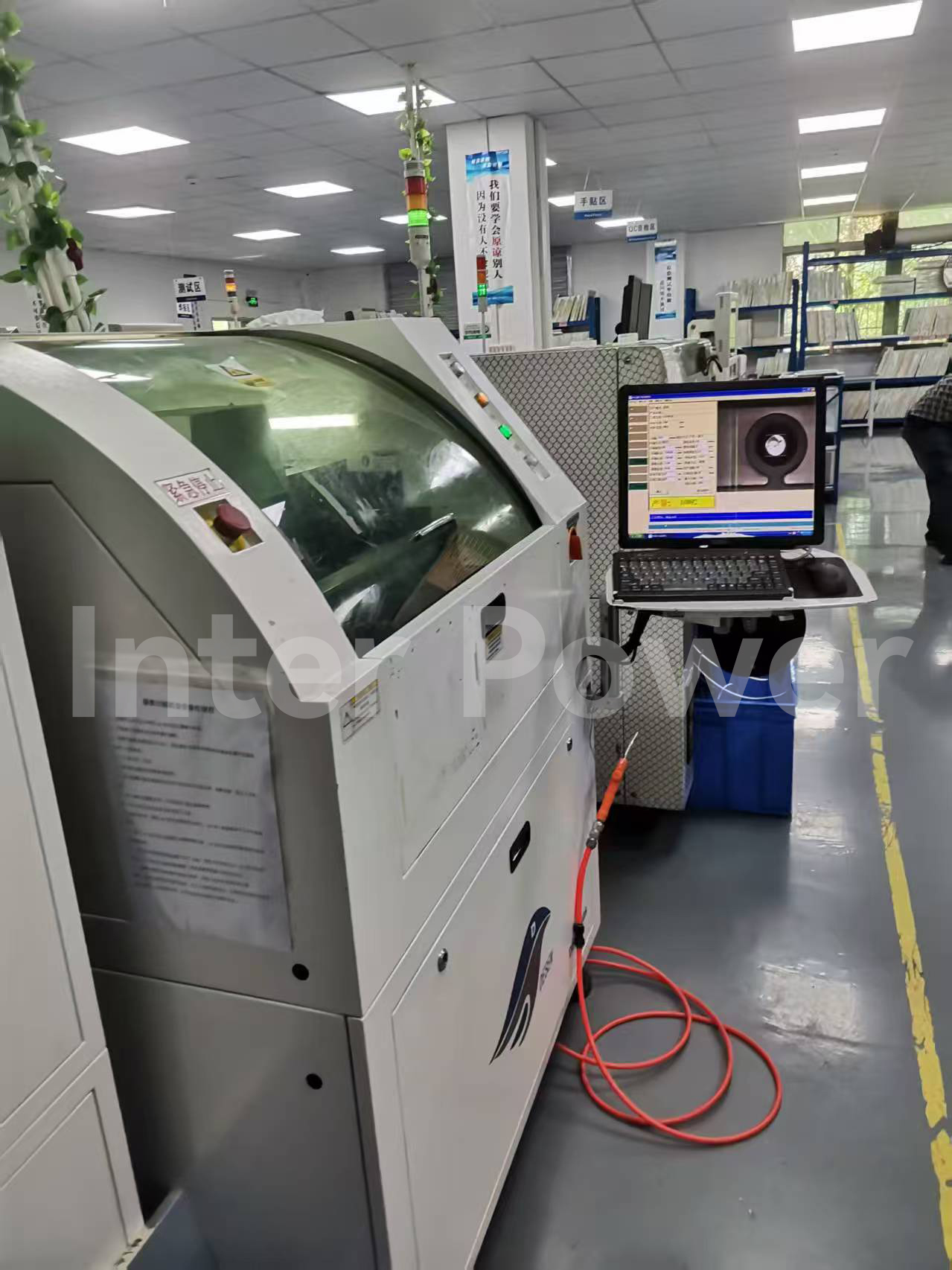 Automated inspection station